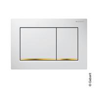 Geberit Omega20 placca di azionamento Square, 115080KK1, Square Omega20 [Placche di Scarico > Placche di Scarico per WC]