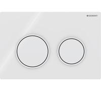 Geberit Omega20 - Placca di comando, bianco 115.085.11.1