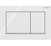Geberit Omega20 placca di comando per WC cromo lucido-bianco 115.080.KJ.1