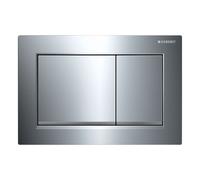Geberit Omega20 placca di comando per WC cromo lucido-cromo opaco 115.080.KH.1