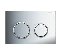 Geberit Omega20 placca di comando per WC cromo lucido-cromo opaco 115.085.KH.1