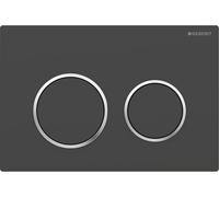 Geberit Omega20 placca di comando per WC nero 115.085.14.1