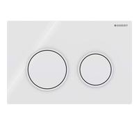 Geberit Omega20 - Placca di comando, bianco 115.085.11.1