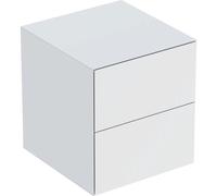 Geberit ONE armoire latérale avec deux tiroirs, 45x49,2x47cm, 505.077.00, 505.077.00.2, 505.077.00.2, Colorazione: laccato bianco opaco