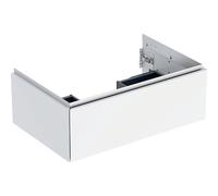 Mobile Per Lavabo Da Incasso Geberit One ONE 1 cassetto 740mm Bianco Lucido