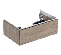 Mobile Per Lavabo Da Incasso Geberit One ONE 1 cassetto 740mm Noce Hickory