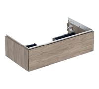 Mobiletto Geberit ONE, 1 cassetto, 88,8x26,6x47 cm, 505.073.00., Colorazione: Struttura in legno noce noce hickory / melaminico - 505.073.00.6