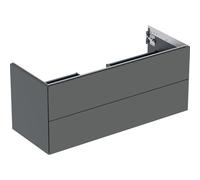 Geberit ONE armoire sous lavabo, 2 tiroirs, 118,4x50,4x47cm, 505.265.00.3, 505.265.00.3, Colorazione: laccato lava opaco