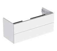 Geberit ONE armoire sous lavabo, 2 tiroirs, 118,4x50,4x47cm, 505265002, 505265002, Colorazione: laccato bianco opaco - CM