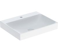 Geberit One lavabo 60x48 cm rettangolare da mobile bianco lucida 505.020.01.1