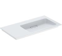 Geberit One lavabo 90x48 cm rettangolare da mobile bianco lucida 505.013.00.1