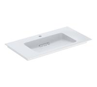 Geberit ONE mobili scarico lavabo orizzontale, 90x13x47,5cm, 505.00, Versione: Centro del foro del rubinetto - 505.006.00.1