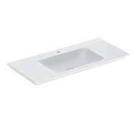Geberit ONE lavabo pour meubles sortie verticale, 105x14x48cm, 505.010.01.4, 505.010.01.4, Versione: Centro del foro del rubinetto