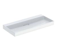 Geberit ONE scarico lavabo orizzontale, 105x14,2x48cm, 505.04, Versione: senza foro per rubinetto - 505.045.00.1