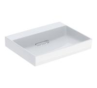 Geberit ONE scarico lavabo orizzontale, 60x14,2x48cm, 505.03, Versione: senza foro per rubinetto - 505.033.00.1
