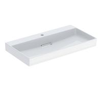 Geberit ONE scarico lavabo orizzontale, 90x14,2x48cm, 505.03, Versione: Centro del foro del rubinetto - 505.038.00.1