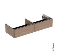 Geberit ONE mobile per top, 2 scomparti estraibili, 505076005, ONE [Mobili da Bagno > Mobili Lavabo]