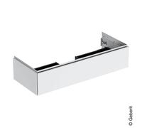 Mobiletto Geberit ONE, 1 cassetto, 118.4x26,6x47cm, 505.075.00., Colorazione: laccato bianco lucido - 505.075.00.1