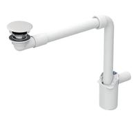 Geberit One sifone per lavabo a tubo bianco 152.089.01.1