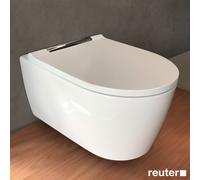 Geberit ONE WC sospeso con TurboFlush, 500202011, ONE bianco/cromo [WC > WC Sospesi]