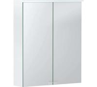Geberit Option Armadio a specchio Basic con illuminazione, due ante, larghezza 55 cm, 500258001 - 500.258.00.1