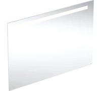 Geberit Option Basic Square specchio illuminato, illuminazione superiore, 502.8, Versione: 100x70cm - 12 Watt - 502.809.00.1