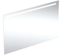Geberit Option Basic Square specchio illuminato, illuminazione superiore, 502.8, Versione: 140x90cm - 16 Watt - 502.816.00.1