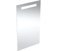 Geberit Option Basic Square specchio illuminato, illuminazione superiore, 502.8, Versione: 40x70cm - 5 Watt - 502.803.00.1