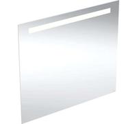 Geberit Option Basic Square specchio illuminato, illuminazione superiore, 502.8, Versione: 80x70cm - 10 Watt - 502.807.00.1
