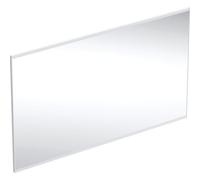 Specchio illuminato Geberit Option Plus Square, illuminazione diretta e indiretta, larghezza 120 cm, 502.785., Colorazione: Alluminio anodizzato - 502.785.00.1