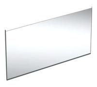 Specchio illuminato Geberit Option Plus Square, illuminazione diretta e indiretta, larghezza 135 cm, 502.786., Colorazione: nero opaco / alluminio anodizzato - 502.786.14.1
