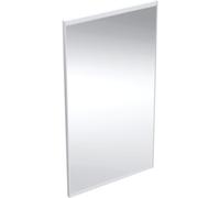 Specchio illuminato Geberit Option Plus Square, illuminazione diretta e indiretta, larghezza 40 cm, 502.780., Colorazione: Alluminio anodizzato - 502.780.00.1