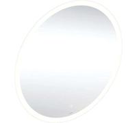 Geberit Option Specchio rotondo illuminato, illuminazione diretta e indiretta, 502.79, Versione: Diametro 60 cm - 48,8 Watt - 502.797.00.1