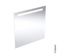 Geberit Option Basic Square miroir lumineux, éclairage en haut, 502806001, 502806001, Versione: 70x70cm - 9 Watt - CM