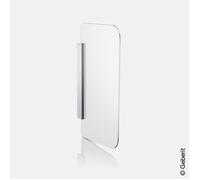 Geberit parete divisoria orinatoio vetro, 115211TD1, Universal bianco/alluminio spazzolato [Orinatoi > Accessori orinatoio]