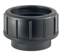 Geberit PE Bocchettone filettato con raccordo a compressione, DN 70, 365.740.16.