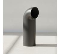 Geberit PE Curva a 90° con gambo lungo e raggio piccolo, DN 90, 366.876.16.1