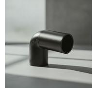 Geberit PE Curva di collegamento 90° per manicotto, DN 56, 363.083.16.1