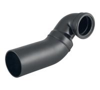 Geberit PE Curva di collegamento 90° per WC a parete, disassata a destra, con es