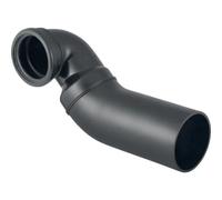 Geberit PE Curva di raccordo 90° per WC a parete, offset a sinistra, con espansi