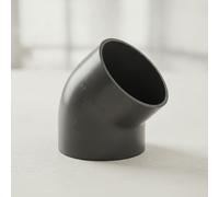 Geberit PE Curva, DN 125, dø 125 mm, 368.088.16.1