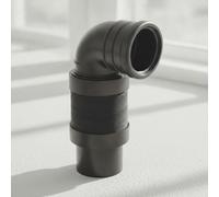 Geberit PE manicotto 90° per WC, estensibile, DN 100 / 90, 241.525.00.1