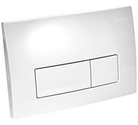 Geberit Piastra di azionamento, Bianco Alpino, Delta51