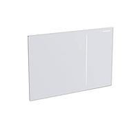 Geberit, Piastra di azionamento per cassette di risciacquo a 2 pulsanti, da incasso Sigma 70 115.620.SI.1, bianco, 115620SI1
