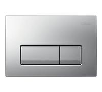 Geberit Piastra di comando Delta 50 2 quantità di risciacquo (cromo opaco)