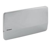 Geberit Piastra di Copertura Twinline 115398001, con Vite, Acciaio Inox