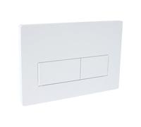 Geberit - Piastra di innesco per WC sospeso, doppio tasto di caccia d'acqua, compatibile con Sigma 01 20 30 40 (bianco)