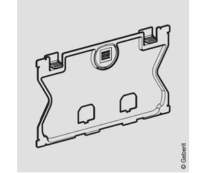 Geberit piastra di protezione per cassetta di scarico da incasso Sigma, 241824001, Sigma bianco [WC > Ricambi WC]
