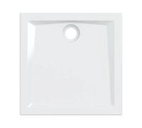 GEBERIT - PIATTO DOCCIA QUADRATO 80X80 H.6 CM. TIPO 60 BIANCO IN GRES FINE PORCELLANATO 550.028.00.1