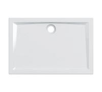 GEBERIT - PIATTO DOCCIA RETTANGOLARE 120X80 H.6 CM. TIPO 60 BIANCO IN GRES FINE PORCELLANATO 550.057.00.1